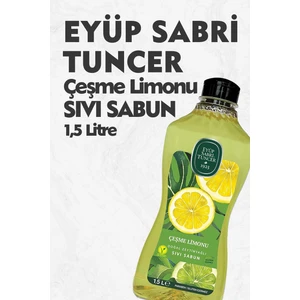 Eyüp Sabri Tuncer Doğal Zeytinyağlı Sıvı Sabun Çeşme Limonu Sıvı Sabun 1500 Ml