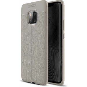 Cep Case Huawei Mate 20 Pro Kılıf Deri Görünümlü Tam Koruma Orjinal Silikon