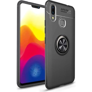 Cep Case Samsung Galaxy M20 Kılıf Yüzüklü Standlı Soft Parmak Izi Bırakmaz Kapak