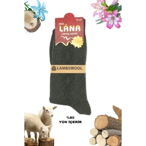 Kışlık Yün Çorap Lambswool (Özel Kuzu Yünlü) Kadınlar Için Termal Özellikli