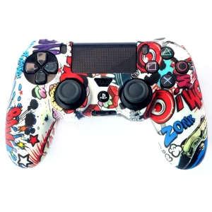 Konsol İstasyonu Playstation 4 Desenli Kol Koruyucu Silikon Kılıf 10P4