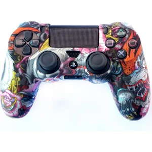 Konsol İstasyonu Playstation 4 Desenli Kol Koruyucu Silikon Kılıf 7p4