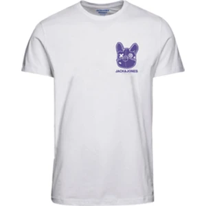 Jack & Jones Köpek Baskılı Erkek Tişört 12238121