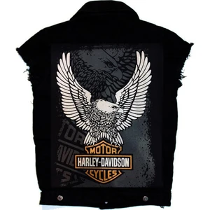 Harley Davidson Logo Kolsuz Kot Yelek