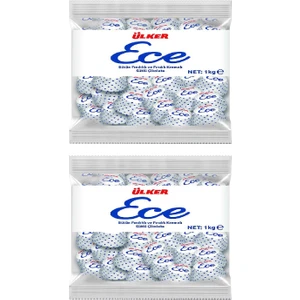 Ece Ikramlık Çikolata Fındıklı 1 kg x 2 Adet