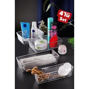 Nandy Home 4'lü Set Handy Buzdolabı & Dolap Içi Düzenleyici Organizer