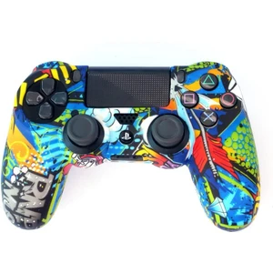 Konsol İstasyonu Playstation 4 Desenli Kol Koruyucu Silikon Kılıf
