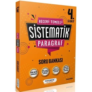 Sistematik Yayınları 4. Sınıf Beceri Temelli Sistematik Paragraf Soru Bankası