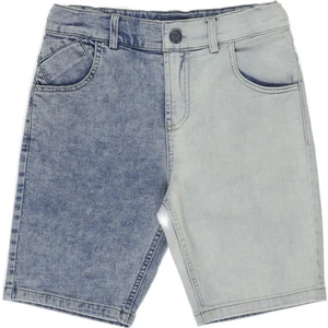Erkek Çocuk Iki Renkli Denim Şort