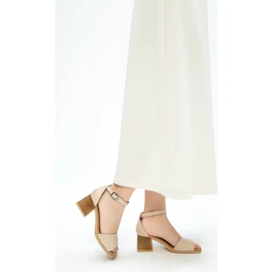 Tamer Tanca Kadın Vegan Topuklu Sandalet 838 403 Bn Sndlt Y23
