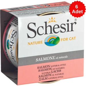 Cat Natural Brine Somonlu Kedi Konservesi 85 gr 6 Adet
