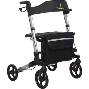 PR-890 Alüminyum Walker Rollator Gri