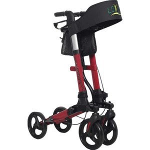 PR-890 Alüminyum Walker RollatorKırmızı