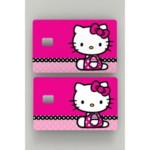 Hello Kitty 2'li Kredi Kartı & Akbil Sticker Kaplama