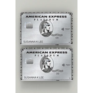 American Express Silver 2'li Kredi Kartı & Akbil Sticker Kaplama