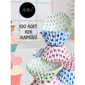 100 Adet Kek Kapsülü, Muffin Kağıdı, Cupcake Kağıdı, Muffin Kapsülü