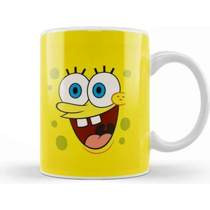 Baskı Dükkanı Sünger Bob Sponge Bob 015 Kupa Bardak Porselen
