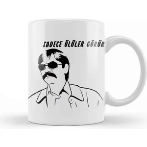 Baskı Dükkanı Pala Sadece Ölüler Görür 01 Kupa Bardak Porselen