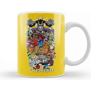 Baskı Dükkanı Cuphead 03 Kupa Bardak Porselen