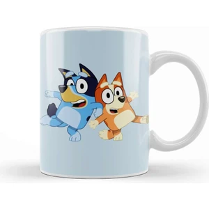 Baskı Dükkanı Dance Model Is Hilarious Bluey Kupa Bardak Porselen