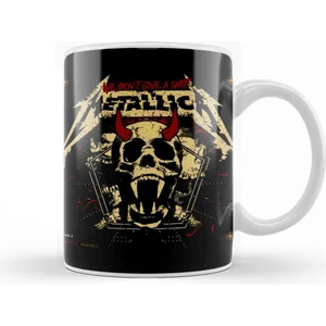Baskı Dükkanı Metal Metallıca Kupa Bardak Porselen