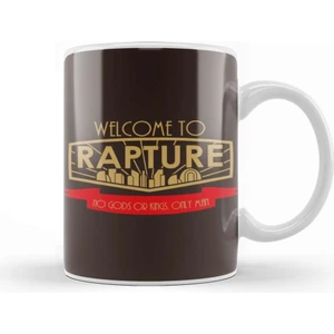 Baskı Dükkanı Bioshock Welcome To Rapture Kupa Bardak Porselen