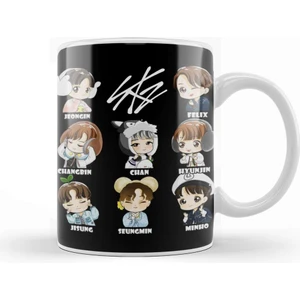Baskı Dükkanı Stray Kids Changbin Kupa Bardak Porselen