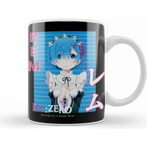 Baskı Dükkanı Re Zero Rem Kupa Bardak Porselen