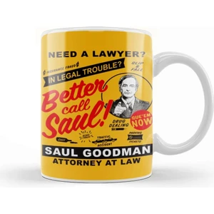 Baskı Dükkanı Need A Lawyer Then Call Saul Better Call Saul Tv Show Kupa Bardak Porselen