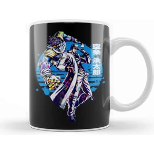 Baskı Dükkanı Jotaro Kujo Jojo Kupa Bardak Porselen