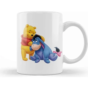 Baskı Dükkanı Winnie The Pooh Eeyore 012 Kupa Bardak Porselen
