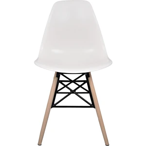 Dorcia Home Eames Plastik Kafesli Sandalye - 2 Adet - Cafe Balkon Mutfak Sandalyesi