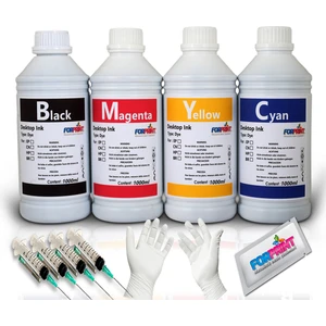 Canon Pıxma G3420 Yazıcı Uyumlu Gı-41 Forprint Dolum Seti 4X1000ML