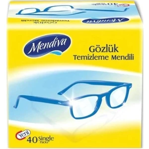 Gözlük Temizleme Bezi (Islak Mendil) 40'lı 4 Paket
