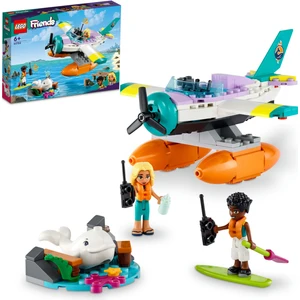LEGO® Friends Deniz Kurtarma Uçağı 41752 - 6 Yaş ve Üzeri Çocuklar İçin 2 Mini Bebek ve Bir Balina Figürü İçeren Yaratıcı Oyuncak Yapım Seti (203 Parça)