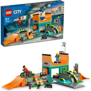 LEGO® City Sokak Kaykay Parkı 60364 - 6 Yaş ve Üzeri Paten Hayranı Çocuklar İçin   Yaratıcı Oyuncak Yapım Seti (454 Parça)