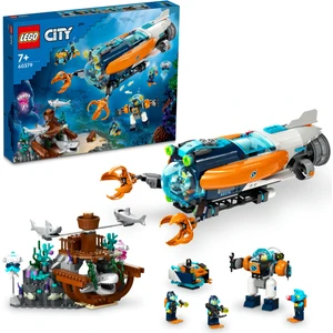 LEGO® City Derin Deniz Keşif Denizaltısı 60379 - 7 Yaş ve Üzeri Çocuklar İçin   Yaratıcı Oyuncak Yapım Seti (842 Parça)