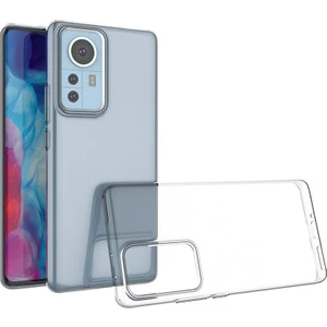 Case World Caseworld Xiaomi Mi 12 ile Uyumlu Kapak 1mm Süper Silikon Şeffaf Kılıf