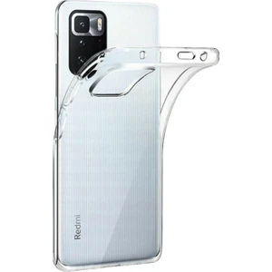 Case World Caseworld Xiaomi Poco X3 Gt ile Uyumlu Kapak 1mm Süper Silikon Şeffaf Kılıf