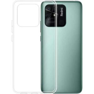 Case World Caseworld Xiaomi Redmi 10C ile Uyumlu Kapak 1mm Süper Silikon Şeffaf Kılıf