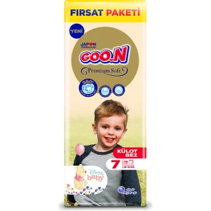 Premium Soft 7 Numara Süper Yumuşak Külot Bebek Bezi Fırsat Paketi - 36 Adet