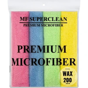 Superclean Mikrofiber  Temizlik  Bezi  200 Gsm  40 x 40 cm   4'lü  Paket