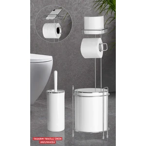 Okyanus Home Krom Yedekli Wc Kağıtlık