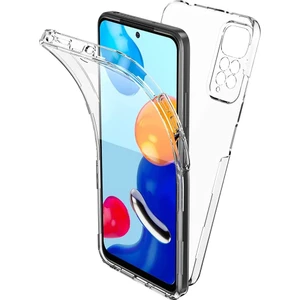 Xiaomi Redmi Note 11S Kılıf Şeffaf 360 Ön Arka Korumalı Silikon