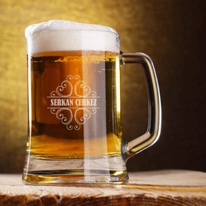Bira Severler Için Hediye Bira Bardağı