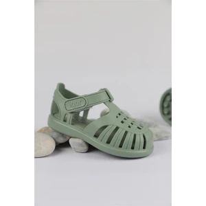 19 - 29 Numara İgor Tobby Solid Yeşil Sandalet