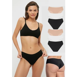 Gecko Collection Gecko Lazer Kesim Kadın Külot 6 Adet