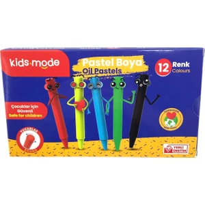 Kids Mode Pastel Boya 12'li