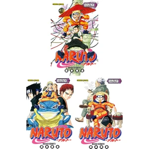 Gerekli Şeyler Yayıncılık Naruto 12-13-14. Ciltler Manga Seti - Masaşi Kişimoto