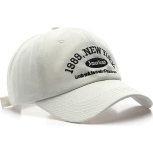 Retro Mektup Nakış Erkekler ve Kadınlar Güneş Koruma Güneşlik Beyzbol (Yurt Dışından)